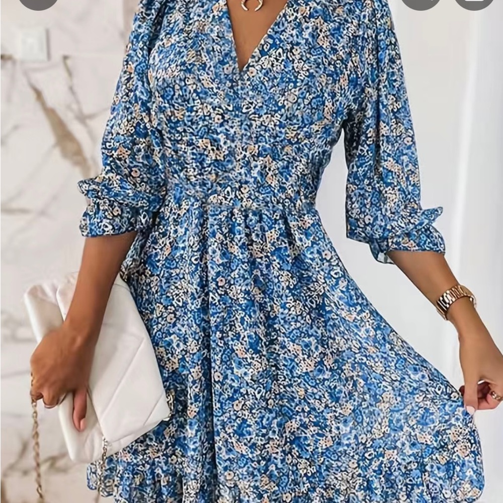 New blue dresss
